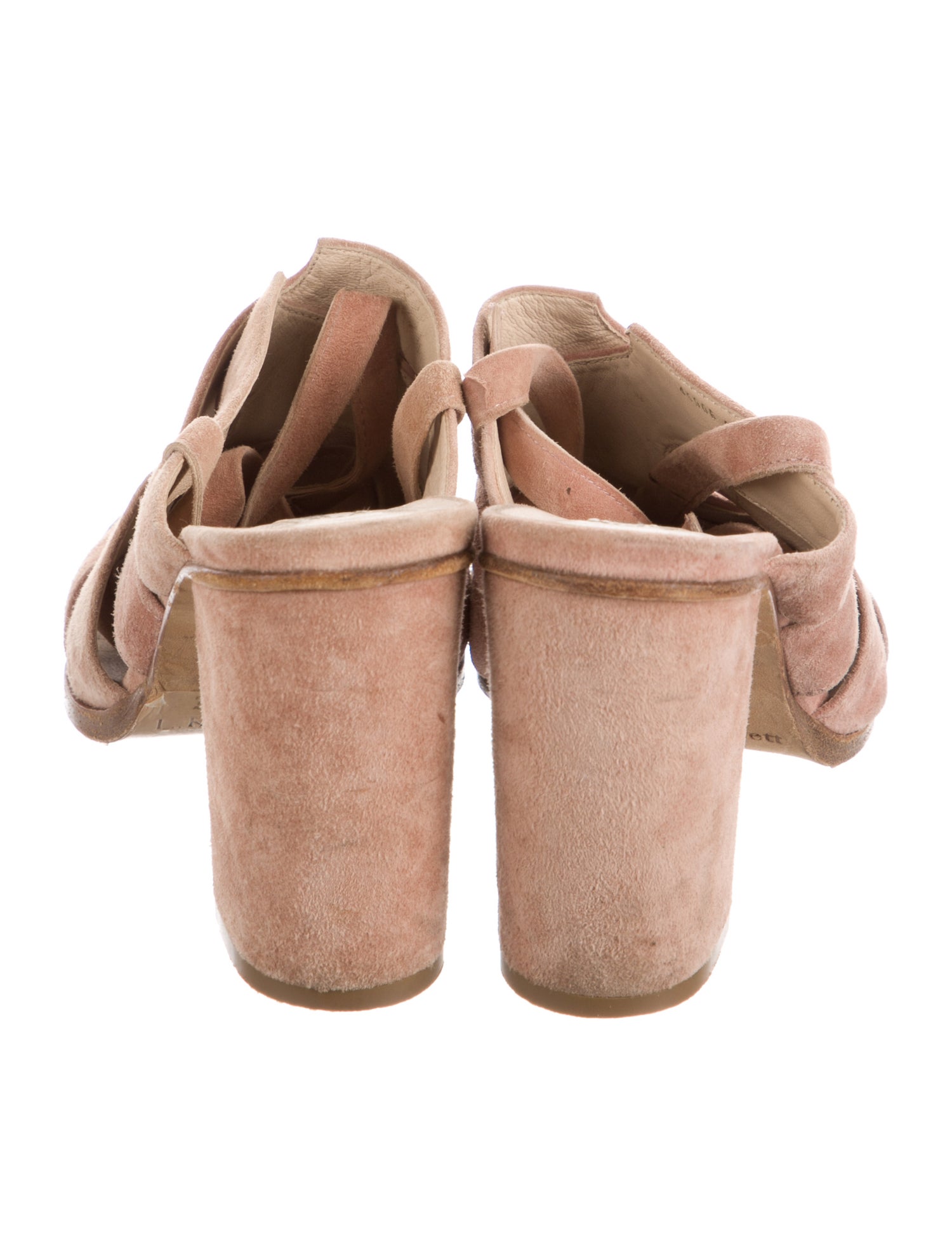 L.K. Bennett Suede Slingback Sandals